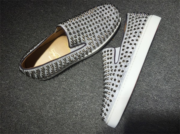 Louboutin For Man Sneakers Christian Louboutin Flat Boat Shoes