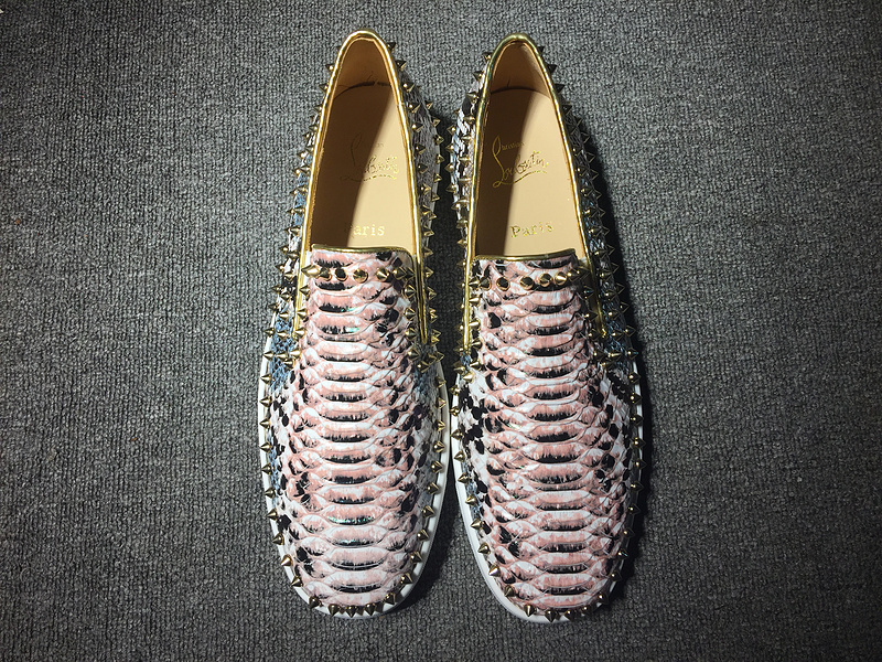 Louboutin For Man Sneakers Christian Louboutin Flat Boat Shoes