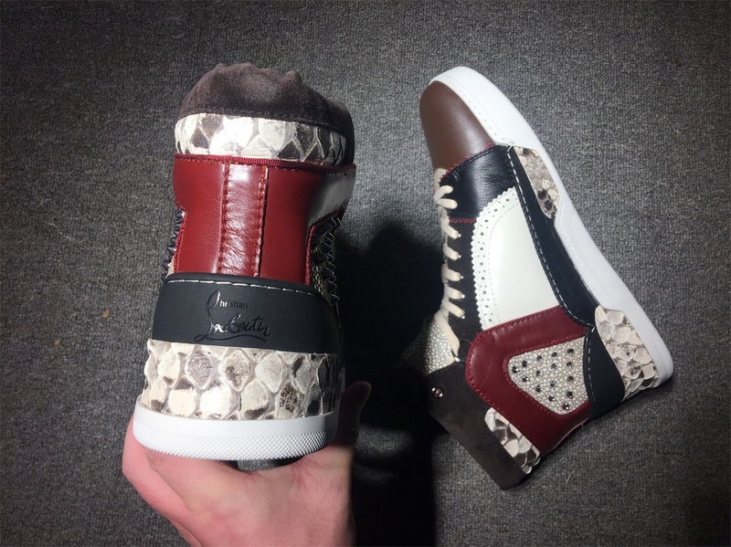 Christian Louboutin High Top Flats Men Sneakers