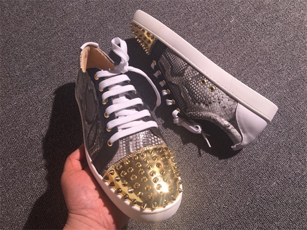Christian Louboutin Sneaker Low Top Junior Men Shoes