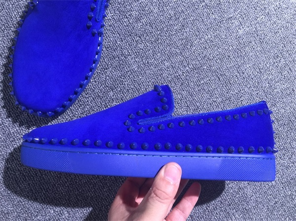 Louboutin For Man Sneakers Christian Louboutin Flat Boat Shoes
