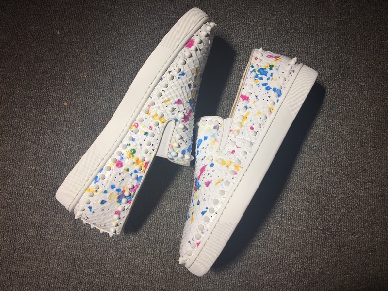 Louboutin For Man Sneakers Christian Louboutin Flat Boat Shoes