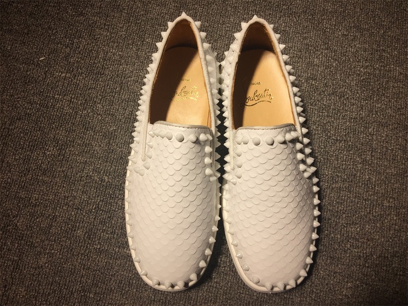 Louboutin For Man Sneakers Christian Louboutin Flat Boat Shoes