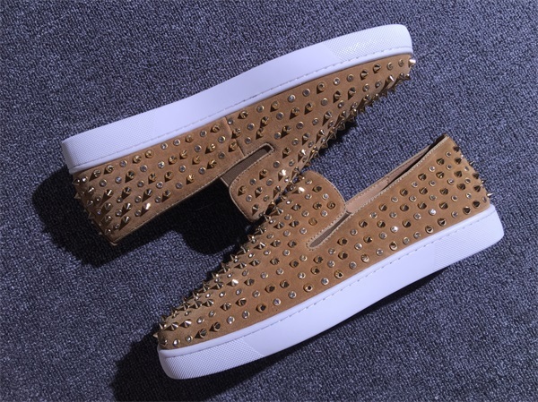 Louboutin For Man Sneakers Christian Louboutin Flat Boat Shoes