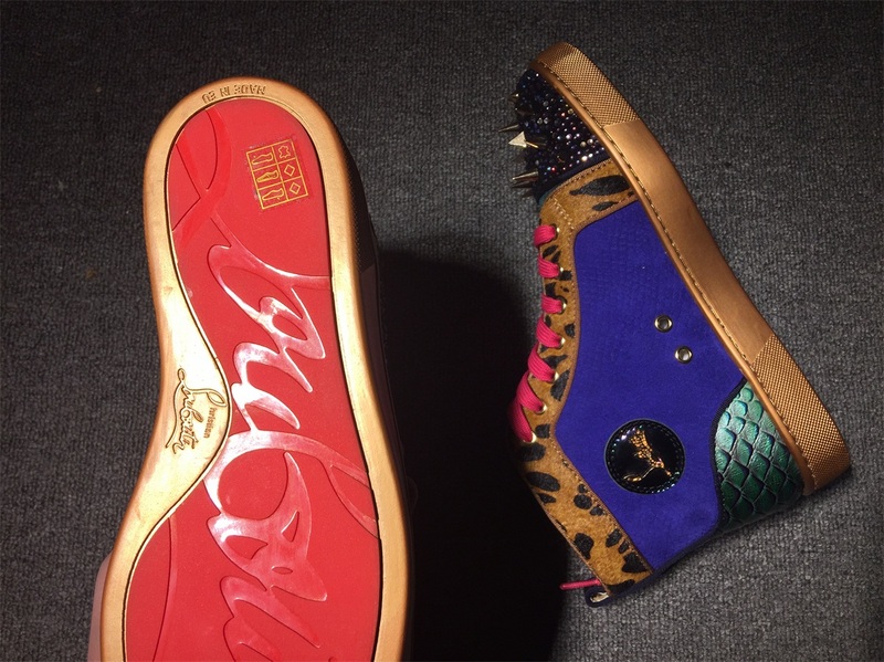 Christian Louboutin High Top Flats Men Sneakers