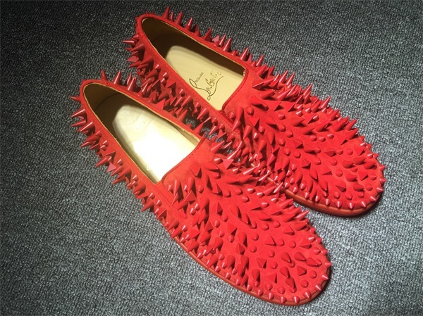 Louboutin For Man Sneakers Christian Louboutin Flat Boat Shoes