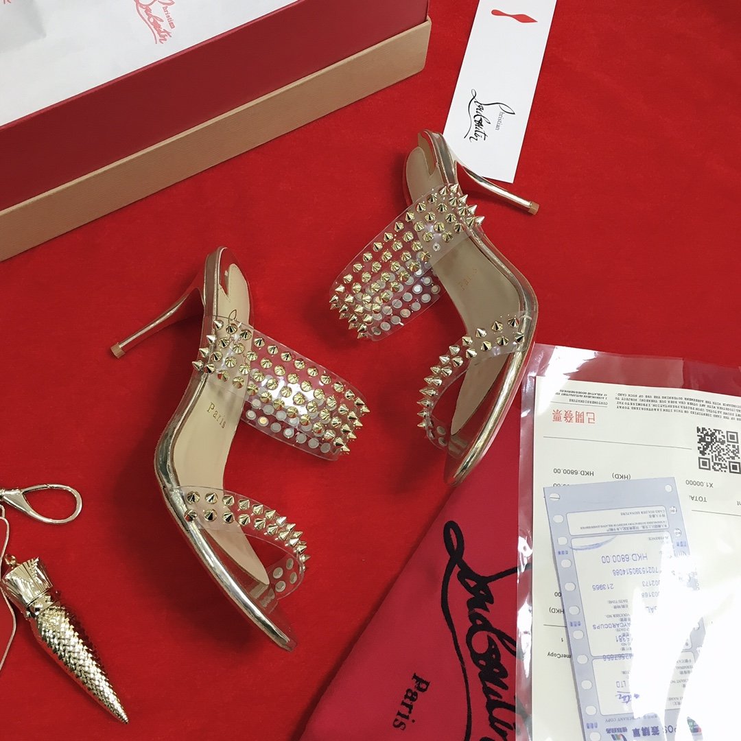 christian louboutin women sandal shoes