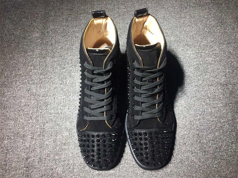 Christian Louboutin High Top Flats Men Sneakers