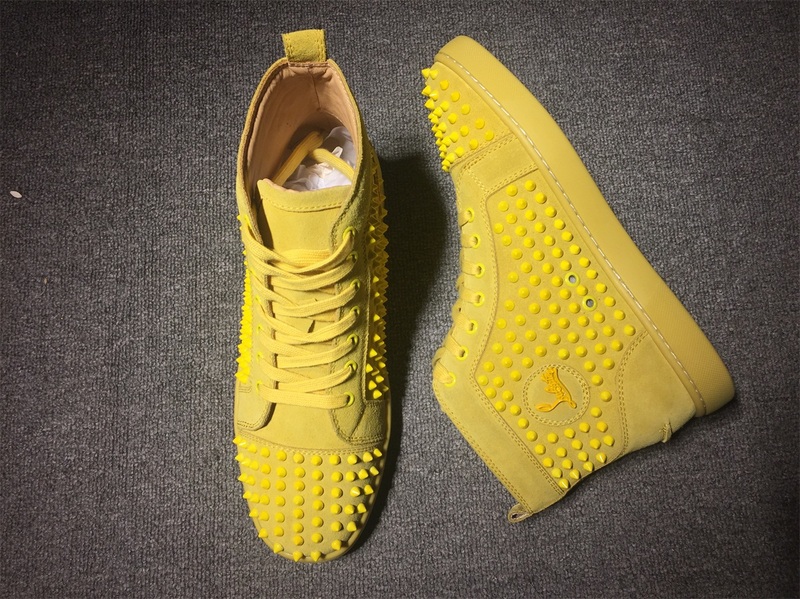 Christian Louboutin High Top Flats Men Sneakers