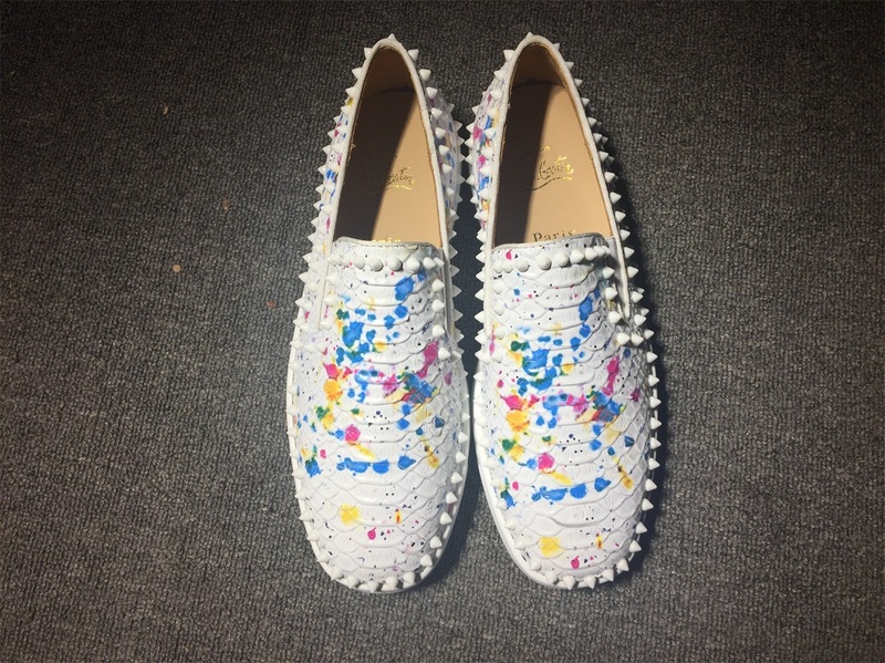 Louboutin For Man Sneakers Christian Louboutin Flat Boat Shoes