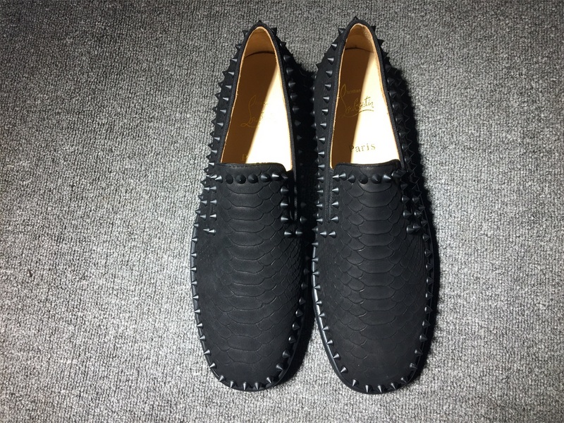 Louboutin For Man Sneakers Christian Louboutin Flat Boat Shoes