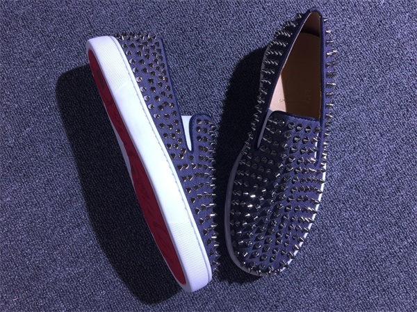 Louboutin For Man Sneakers Christian Louboutin Flat Boat Shoes