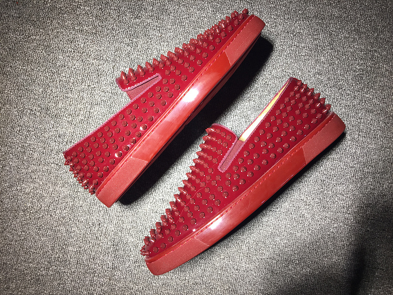 Louboutin For Man Sneakers Christian Louboutin Flat Boat Shoes