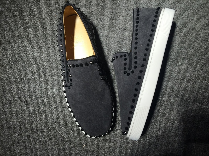 Louboutin For Man Sneakers Christian Louboutin Flat Boat Shoes
