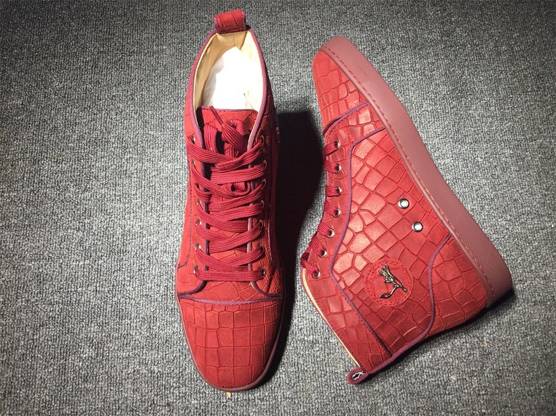 Christian Louboutin High Top Flats Men Sneakers