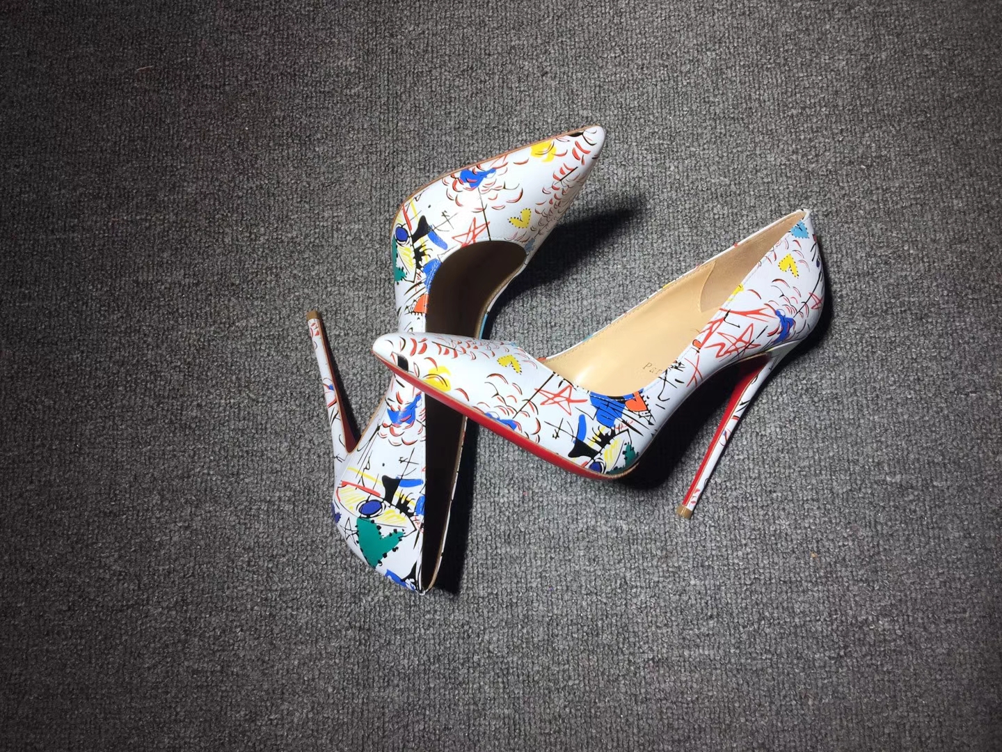 Christian Louboutin Women Heel Shoes So Kate Leather Shoes