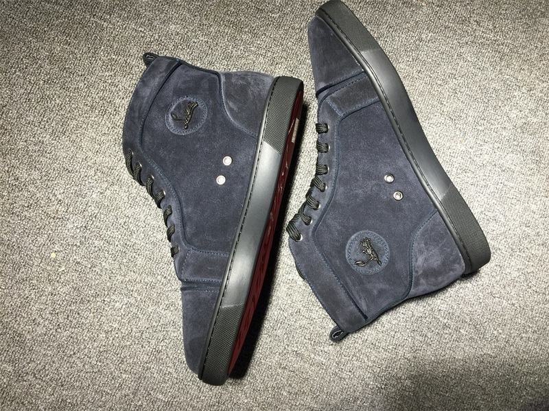 Christian Louboutin High Top Flats Men Sneakers
