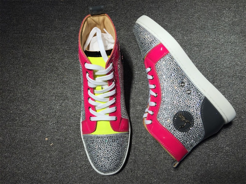 Christian Louboutin High Top Flats Men Sneakers