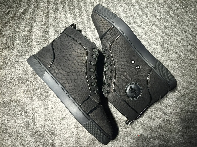 Christian Louboutin High Top Flats Men Sneakers
