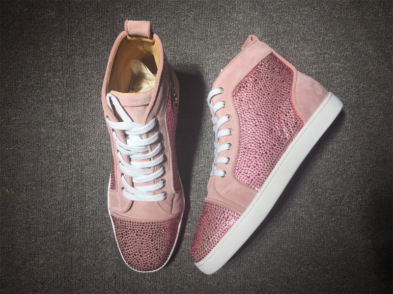 Christian Louboutin High Top Flats Men Sneakers