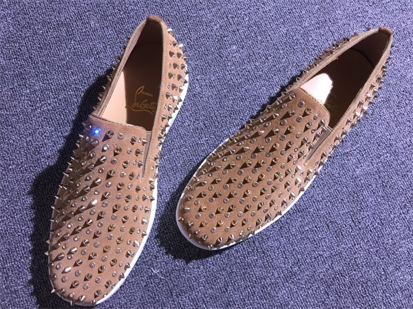 Louboutin For Man Sneakers Christian Louboutin Flat Boat Shoes