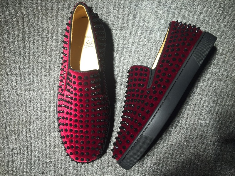 Louboutin For Man Sneakers Christian Louboutin Flat Boat Shoes