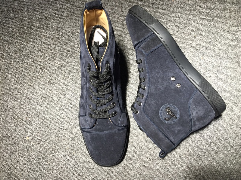 Christian Louboutin High Top Flats Men Sneakers