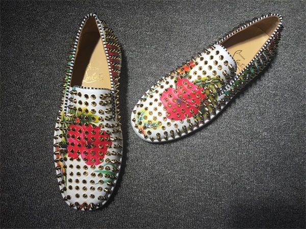 Louboutin For Man Sneakers Christian Louboutin Flat Boat Shoes