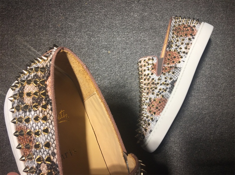 Louboutin For Man Sneakers Christian Louboutin Flat Boat Shoes