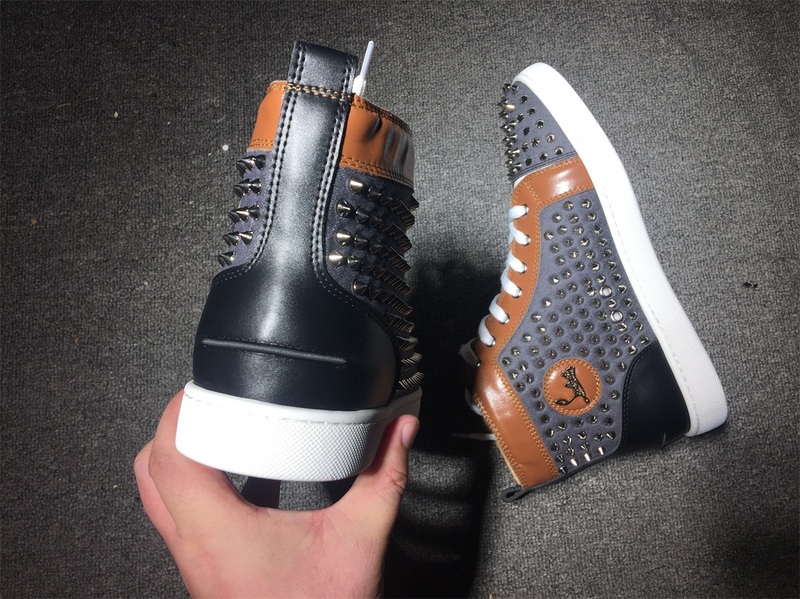 Christian Louboutin High Top Flats Men Sneakers