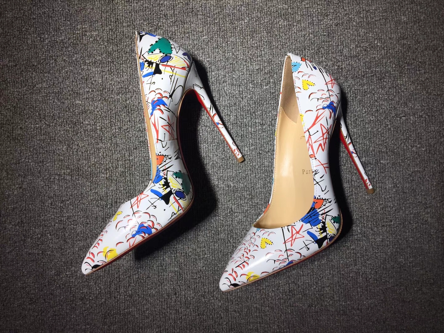 Christian Louboutin Women Heel Shoes So Kate Leather Shoes