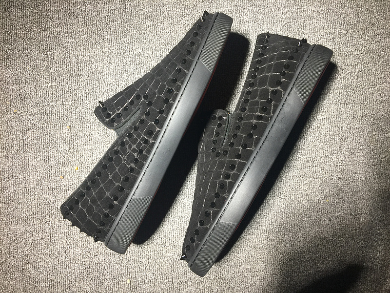 Louboutin For Man Sneakers Christian Louboutin Flat Boat Shoes