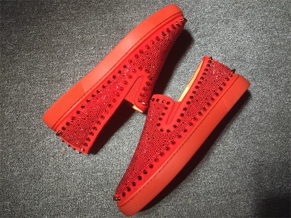 Louboutin For Man Sneakers Christian Louboutin Flat Boat Shoes