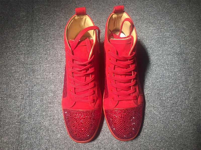 Christian Louboutin High Top Flats Men Sneakers