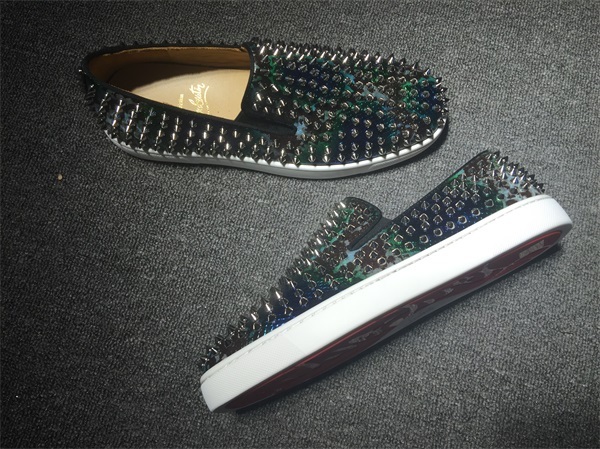 Louboutin For Man Sneakers Christian Louboutin Flat Boat Shoes