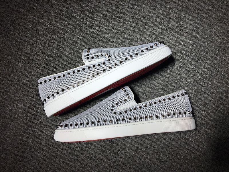 Louboutin For Man Sneakers Christian Louboutin Flat Boat Shoes