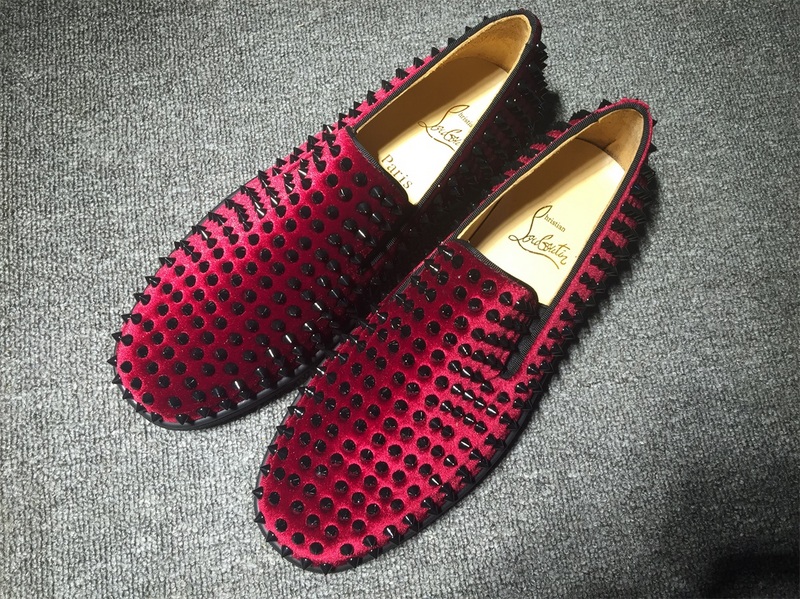 Louboutin For Man Sneakers Christian Louboutin Flat Boat Shoes