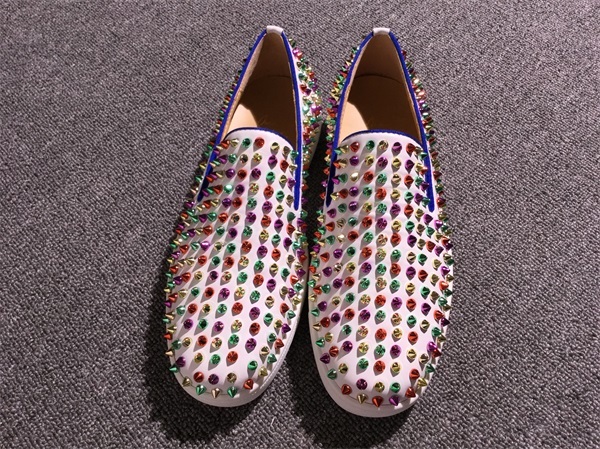 Louboutin For Man Sneakers Christian Louboutin Flat Boat Shoes