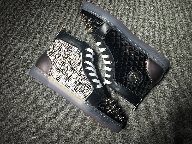 Christian Louboutin High Top Flats Men Sneakers