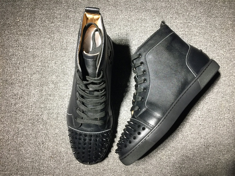 Christian Louboutin High Top Flats Men Sneakers