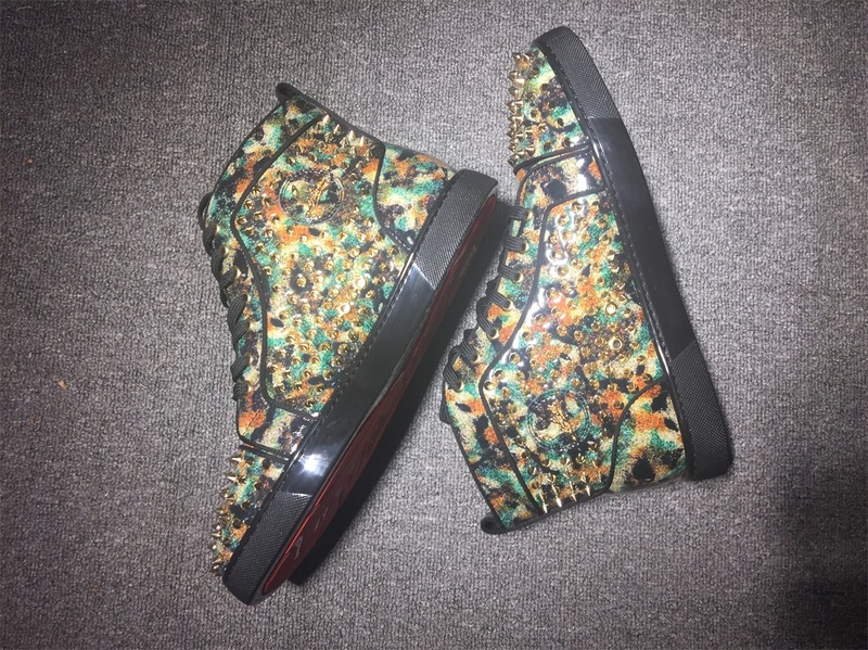 Christian Louboutin High Top Flats Men Sneakers