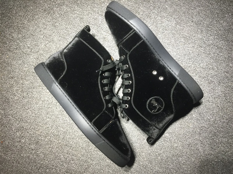 Christian Louboutin High Top Flats Men Sneakers