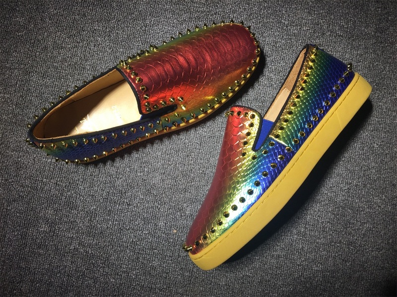 Louboutin For Man Sneakers Christian Louboutin Flat Boat Shoes