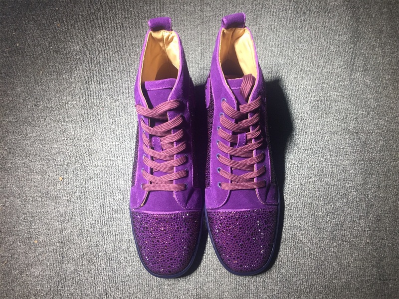 Christian Louboutin High Top Flats Men Sneakers