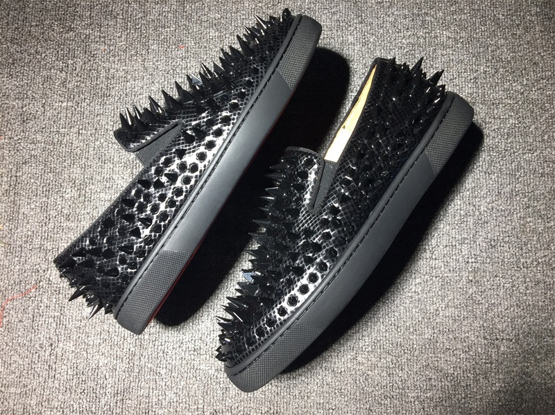 Louboutin For Man Sneakers Christian Louboutin Flat Boat Shoes