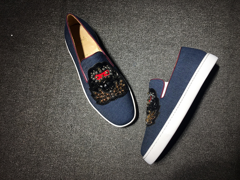 Louboutin For Man Sneakers Christian Louboutin Flat Boat Shoes