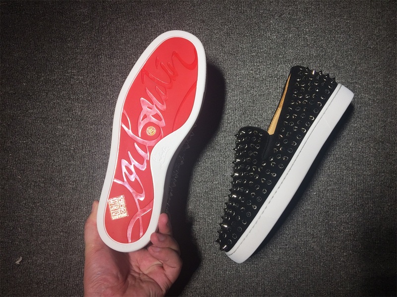 Louboutin For Man Sneakers Christian Louboutin Flat Boat Shoes