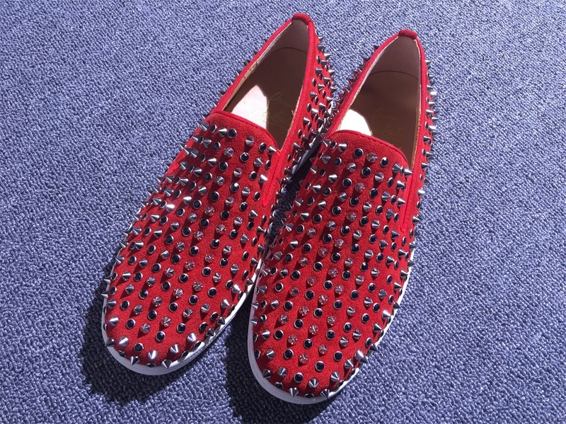 Louboutin For Man Sneakers Christian Louboutin Flat Boat Shoes