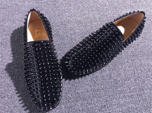 Louboutin For Man Sneakers Christian Louboutin Flat Boat Shoes