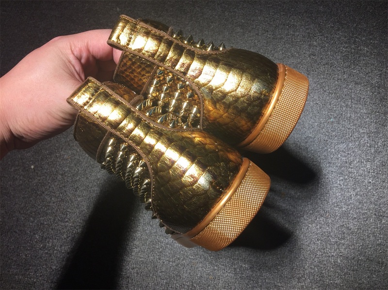 Christian Louboutin High Top Flats Men Sneakers